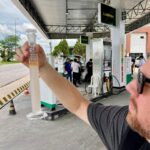 Fiscalização do Procon-JP em posto de combustível interditado por irregularidades em João Pessoa