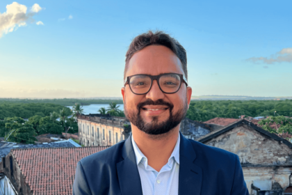 Tibério Limeira durante declaração sobre denúncia do Ministério Público da Paraíba