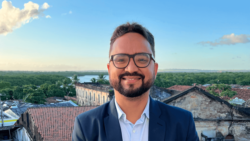 Tibério Limeira durante declaração sobre denúncia do Ministério Público da Paraíba