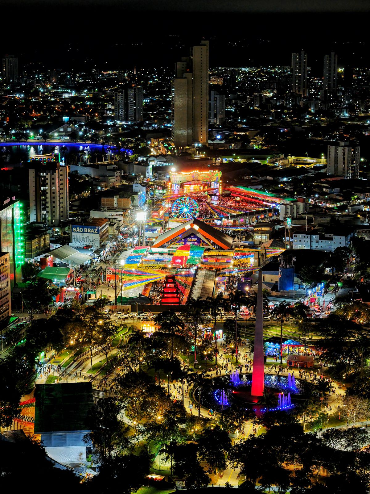 Quadrilhódromo do Parque Evaldo Cruz durante programação do Maior São João do Mundo em Campina Grande