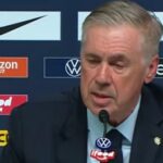 Carlo Ancelotti durante anúncio da convocação da Seleção Brasileira para a Copa do Mundo.