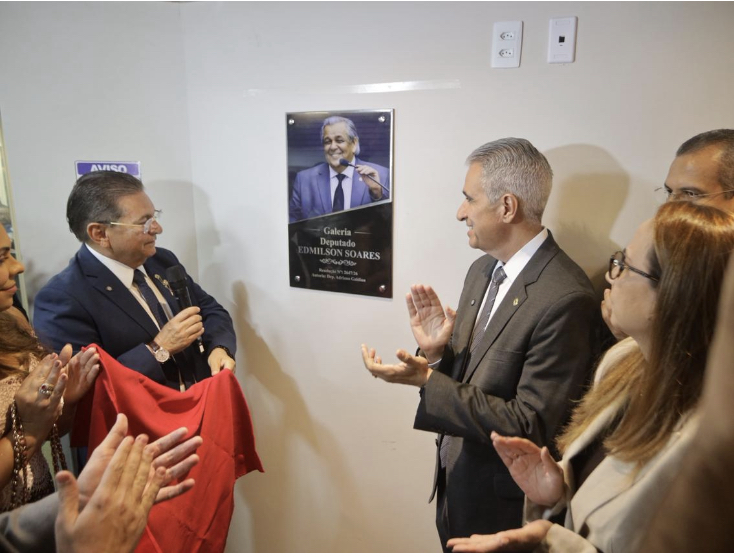 Solenidade da Assembleia Legislativa da Paraíba em homenagem ao ex-deputado Edmilson Soares.