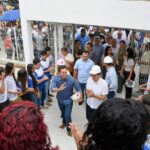 Governador Lucas Ribeiro visita obras e entrega escolas estaduais em municípios do Cariri paraibano.