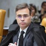 Ministro André Mendonça durante sessão do Supremo Tribunal Federal