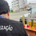 Fiscalização do Procon-PB em posto de combustíveis na Paraíba