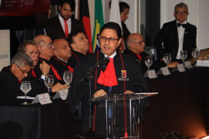 Posse do procurador José Guilherme Soares Lemos como corregedor-geral do Ministério Público da Paraíba em solenidade realizada na sede da Procuradoria-Geral de Justiça, em João Pessoa.