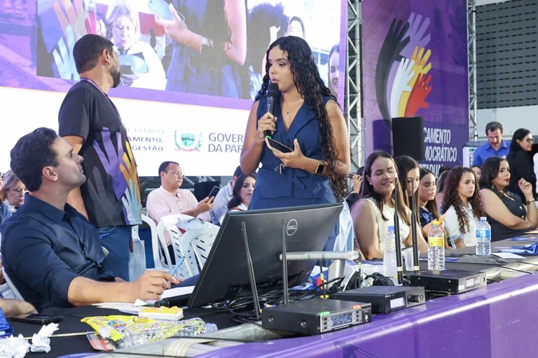 Governador Lucas Ribeiro participa de plenária do Orçamento Democrático Estadual em Guarabira.