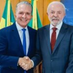 Nabor Wanderley, Hugo Motta e o presidente Lula em contexto político relacionado às eleições na Paraíba.