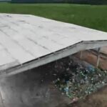 Imagem mostra área alvo de denúncia de suposto crime ambiental envolvendo o prefeito de Caaporã, Chico Nazário.