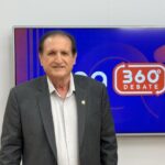 Deputado estadual Hervázio Bezerra durante entrevista ao programa Liga 360 Debate, da TV Norte Paraíba.