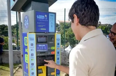 Área de estacionamento da Zona Azul em João Pessoa. Prefeitura recorreu ao TJPB para restabelecer a Tarifa de Pós-Utilização.