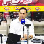 Lucas Ribeiro durante entrevista sobre investimentos em rodovias da Paraíba