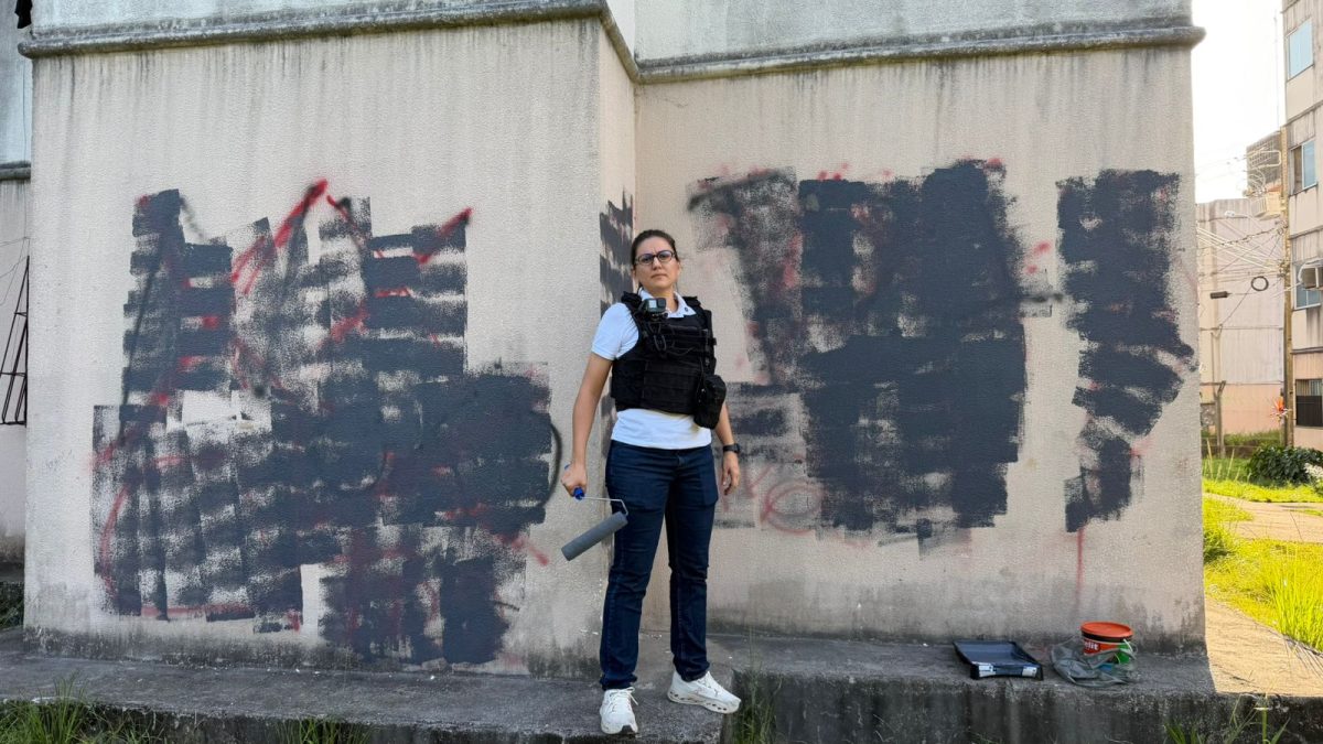 Capitã Rebeca divulga ação contra pichações associadas a facções criminosas em João Pessoa
