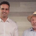 Lula e Lucas Ribeiro durante encontro em Brasília