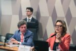 Senadora Leila Barros, relatora da medida provisória da taxa das blusinhas