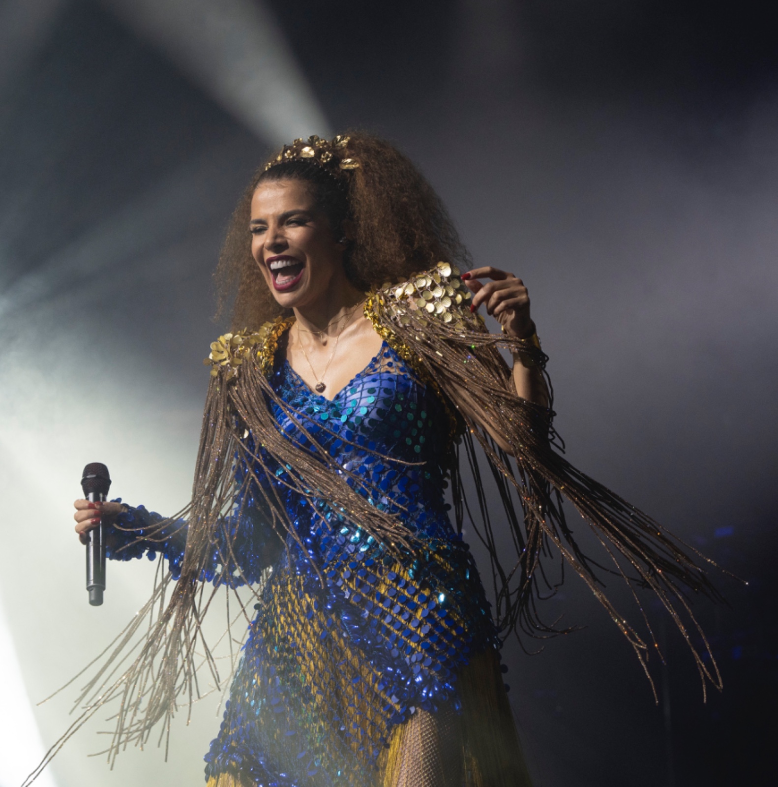 Vanessa da Mata se apresenta ao lado da Orquestra Sinfônica da Paraíba em concerto gratuito na Praça do Povo do Espaço Cultural, em João Pessoa.