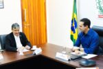 Lucas Ribeiro recebe Wellington Dias na Granja Santana, em João Pessoa