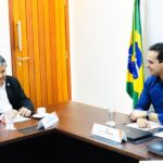 Lucas Ribeiro recebe Wellington Dias na Granja Santana, em João Pessoa