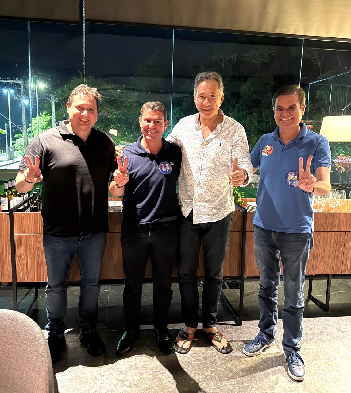 gilbertão assume coordenação das campanhas de Mersinho Lucena e Dinho Dowsley ao legislativo no Sertão do estado.