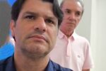 Léo Bezerra durante entrevista em João Pessoa