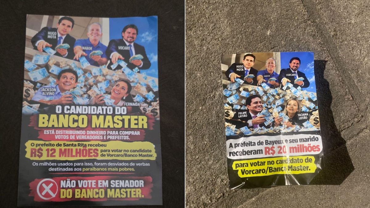 Justiça Eleitoral determina apreensão de panfletos apócrifos em Bayeux e Santa Rita