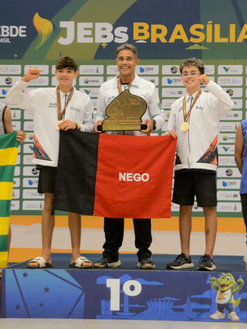 Atletas da Paraíba conquistam medalhas nos Jogos Escolares Brasileiros em Brasília