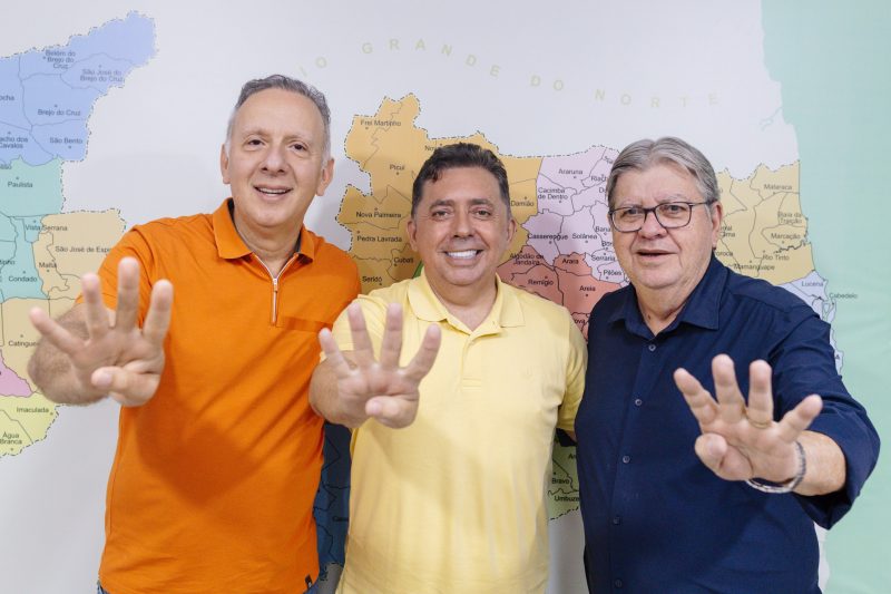 Alírio Pontes Filho anuncia apoio a João Azevêdo e Nabor Wanderley para o Senado