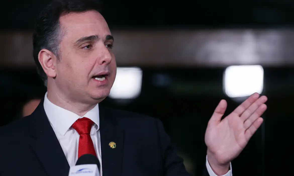 Rodrigo Pacheco durante atuação no Congresso Nacional