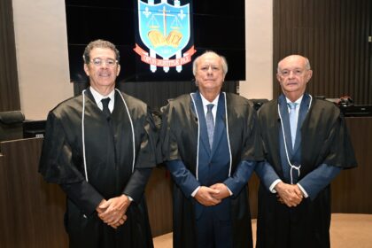 Desembargadores eleitos para a Mesa Diretora do Tribunal de Justiça da Paraíba no biênio 2027-2028.