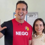 Governador da Paraíba, Lucas Ribeiro, durante votação do segundo turno das eleições presidenciais em Campina Grande.