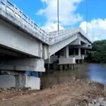 Ponte sobre o Rio Paraíba, na BR-101, em Santa Rita, na Região Metropolitana de João Pessoa.