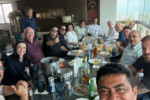 João Azevêdo, Lucas Ribeiro e vereadores participam de reunião que movimenta articulações políticas para a Prefeitura de João Pessoa em 2028.
