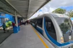 VLT de João Pessoa; circulação será suspensa no feriado de Nossa Senhora Aparecida.