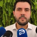 Deputado estadual Wilson Filho durante entrevista sobre a disputa pela presidência da Assembleia Legislativa da Paraíba.