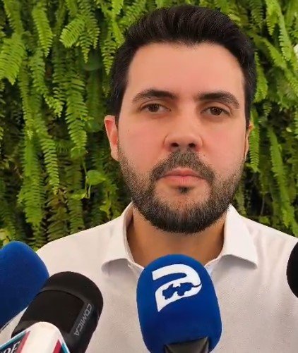 Deputado estadual Wilson Filho durante entrevista sobre a disputa pela presidência da Assembleia Legislativa da Paraíba.